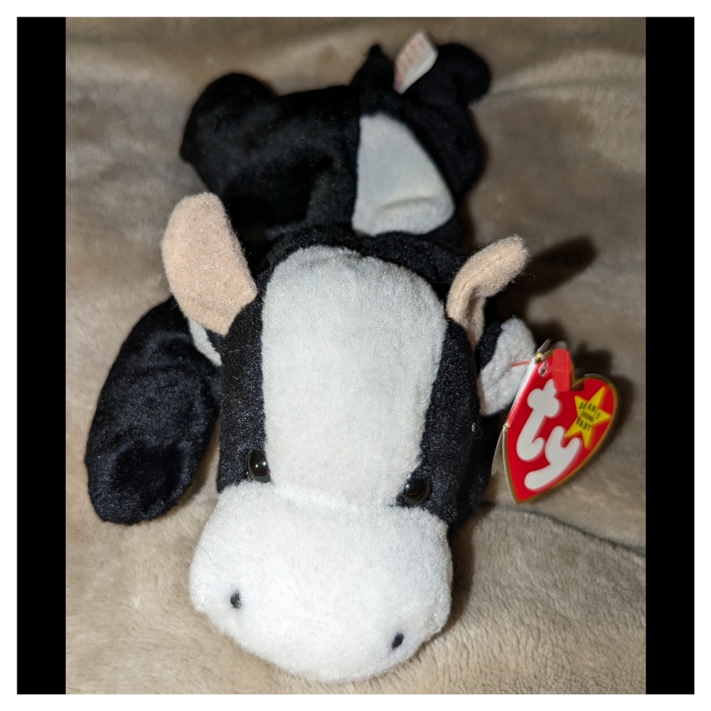 Ty Beanie Babies Daisy The Cow rare